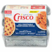 Crisco All-Vegetable Shortening Sticks 20 oz