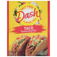 Dash Salt-Free Taco Seasoning 1.25 oz