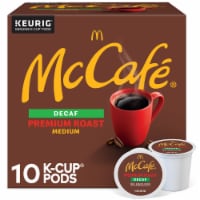 McCafe Premium Decaf Medium Roast K-Cup Coffee Pods 10 ct
