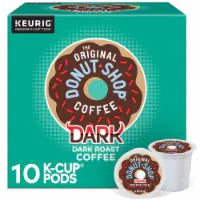 The Original Donut Shop Dark Dark Roast K-Cup Coffee Pods 10 ct