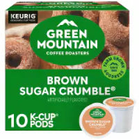 Green Mountain Coffee Roasters Brown Sugar Crumble Medium Roast K-Cup Coffee Pods 10 ct