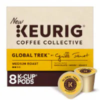 Keurig Coffee Collective Global Trek K-Cup Medium Roast Coffee 8 ct