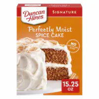 Duncan Hines Signature Perfectly Moist Spice Cake Mix 15.25 OZ