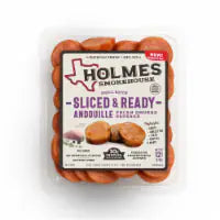 Holmes Smokehouse Pecan-Smoked Andouille Sliced Sausage 12 oz