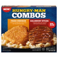 Hungry-Man® Combos Fried Chicken & Salisbury Steak Meal 15 oz