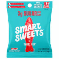 Smart Sweets® Sweet Fish® Berry Flavored Plant Based Candy Bag 1 bag / 1.8 oz
