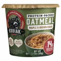 Kodiak® Maple & Brown Sugar Protein Instant Oatmeal Cup 2.12 oz