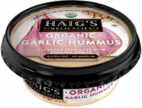 Haig's Organic Garlic Hummus 8 oz