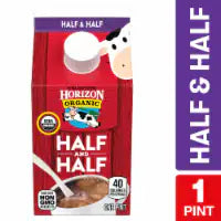Horizon Organic Half and Half 1 pt