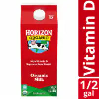 Horizon Organic Vitamin D Whole Milk - Vitamin D Milk 1/2 gal