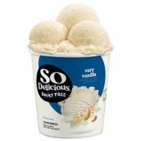 So Delicious Dairy Free Vegan Very Vanilla Cashew Milk Frozen Dessert Pint