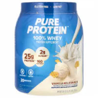 Pure Protein 100% Whey Protein Vanilla Milkshake - 1.75 lb (793 g)
