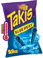 Takis Blue Heat Rolled Tortilla Chips 9.9 oz