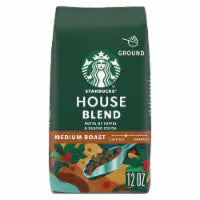 Starbucks® House Blend Medium Roast Ground Coffee 12 oz