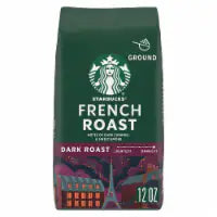 Starbucks® French Roast Dark Roast Ground Coffee 12 oz