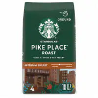 Starbucks® Pike Place Medium Roast Ground Coffee 1.125 LB