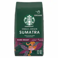 Starbucks® Single-Origin Sumatra Dark Roast Ground Coffee 12 Ounces