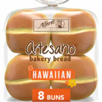 Alfaro's Artesano Hawaiian Bakery Buns 8 pc / 19 oz