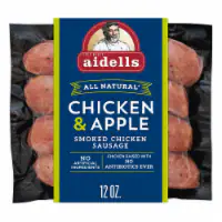 Aidells® Smoked Chicken Sausage Chicken and Apple Sausage Links 12 OZ