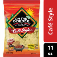 On The Border® Café Style Tortilla Chips 11 oz
