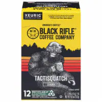 Black Rifle® Coffee Company Tactisquatch® Dark Roast K-Cup® Coffee Pods 12 ct