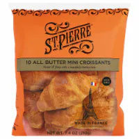 St Pierre® French Bakery All Butter Mini Croissants 10 ct / 7.4 oz