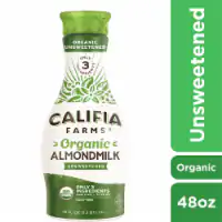 Califia Farms® Dairy Free Organic Unsweetened Original Almond Milk 48 fl oz