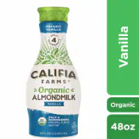 Califia Farms Dairy Free Organic Vanilla Almond Milk 48 fl oz