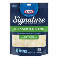 Kraft Signature Mozzarella Blend Shredded Cheese