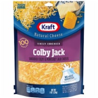 Kraft Colby Jack Finely Shredded Natural Cheese 8 oz