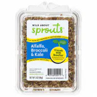 Wild About Sprouts® Alfalfa Broccoli Kale 3 oz