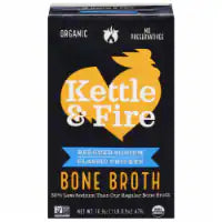Kettle & Fire Reduced Sodium Chicken Bone Broth 16.9 oz