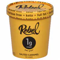 Rebel Keto Salted Caramel Ice Cream Pint