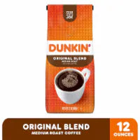 Dunkin’ Original Blend Medium Roast Ground Coffee 12 oz