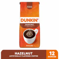 Dunkin’ Hazelnut Artificially Flavored Ground Coffee 12 oz