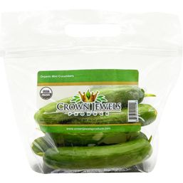 Organic Persian Cucumbers 1 lb