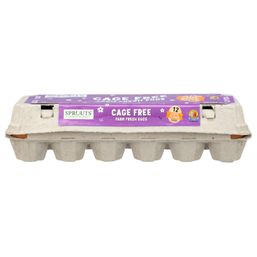 Sprouts Cage Free Large Brown Grade A Eggs 12 ct