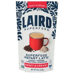 Laird Superfood Sweet & Creamy Superfood Instant Latte 8 oz