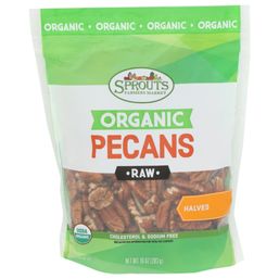 Sprouts Organic Raw Pecan Halves 10 oz