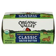 Organic Valley Salted Butter 4 Sticks 1 lb