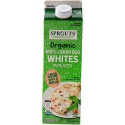 Sprouts Organic 100% Liquid Egg Whites 32 oz