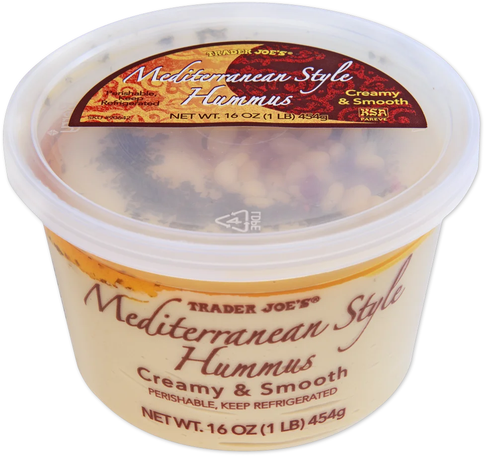 Mediterranean Style Hummus 16 Oz