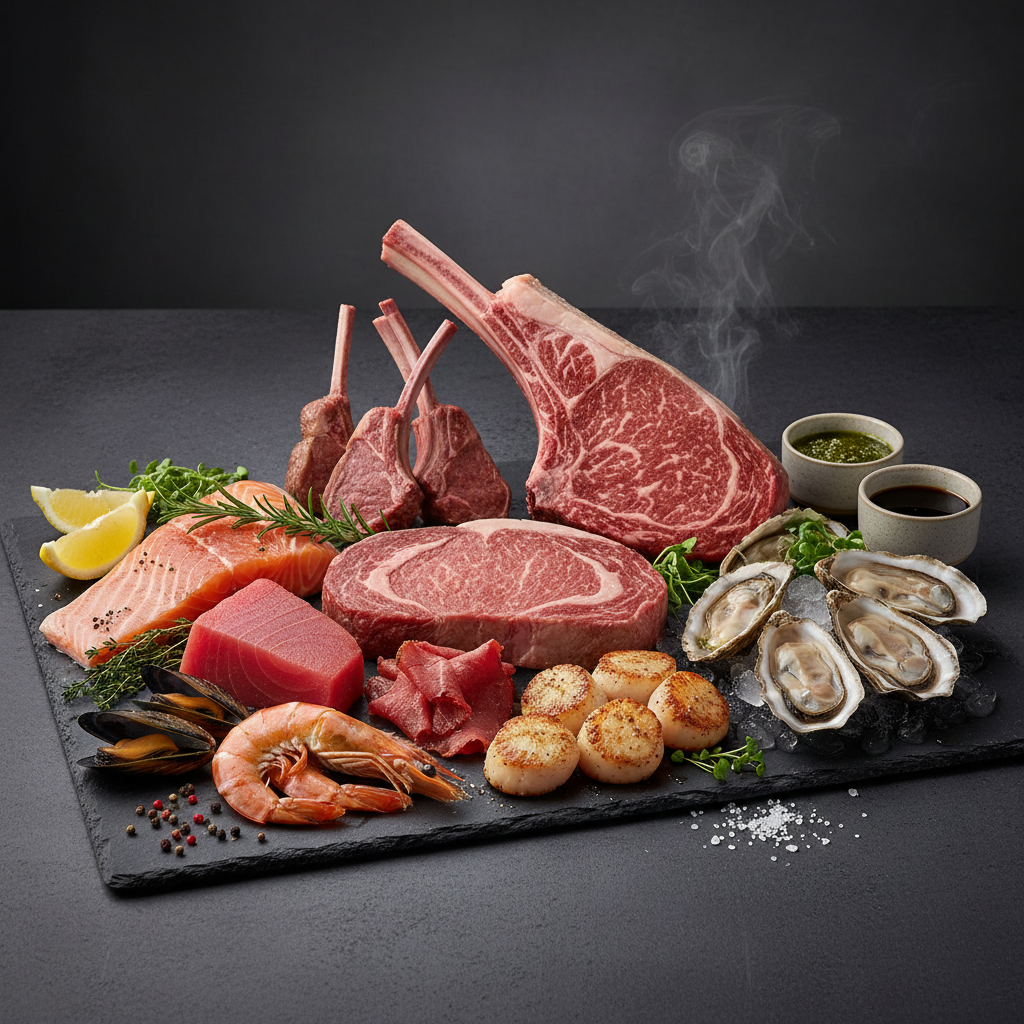 Meat and Seafood