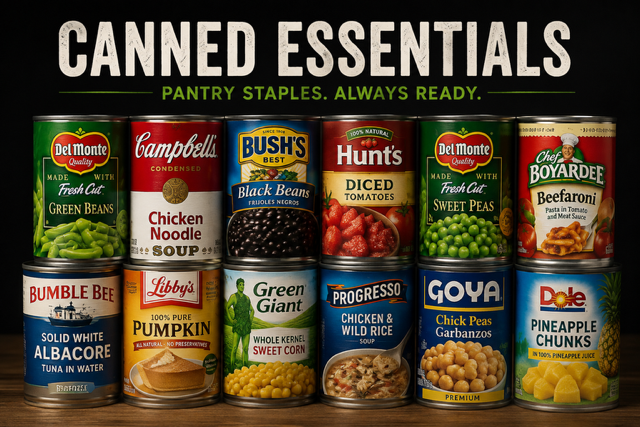 Canned Essentials