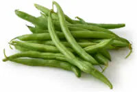 Fresh Bagged Green Beans 1 Pound