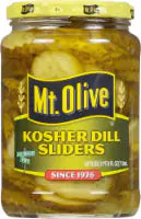 Mt. Olive Kosher Dill Sliders 24 fl oz