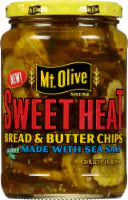 Mt. Olive Sweet Heat Bread & Butter Chips 24 fl oz