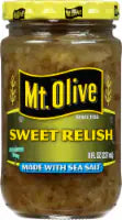 Mt. Olive Sweet Relish made with Sea Salt 8 fl oz