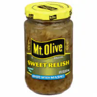 Mt. Olive Sweet Relish with Sea Salt 8 fl oz
