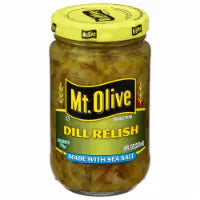 Mt. Olive Sea Salt Dill Relish 8 fl oz